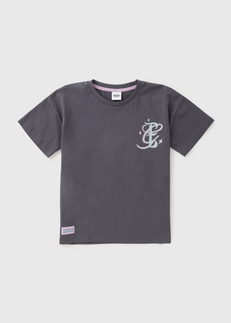 Wicked Girls Charcoal Logo T-Shirt (4-13yrs)