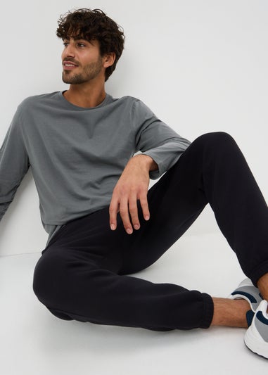 Grey Basic Crew T-Shirt