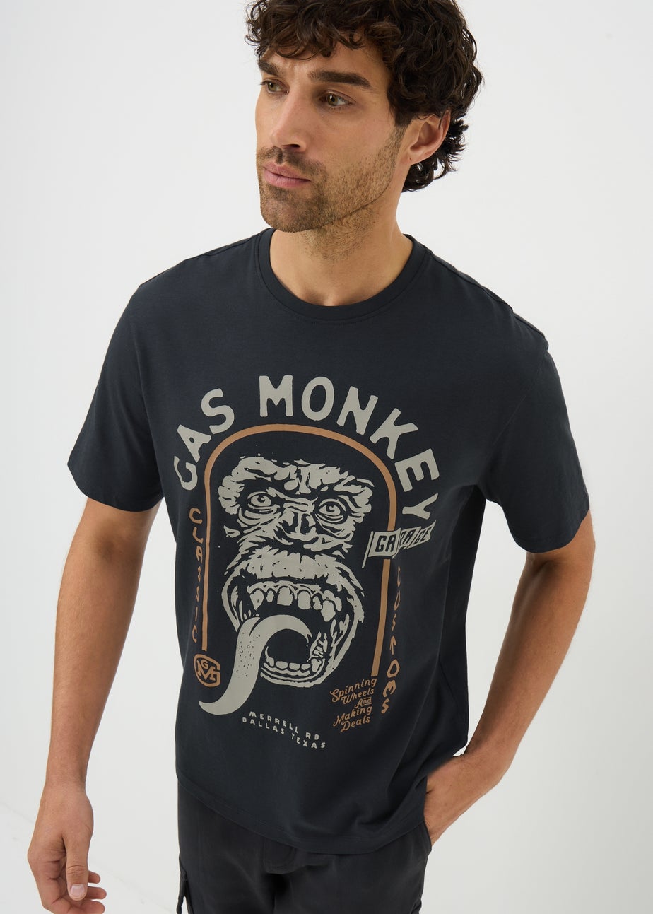 Gas Monkey Charcoal T-Shirt