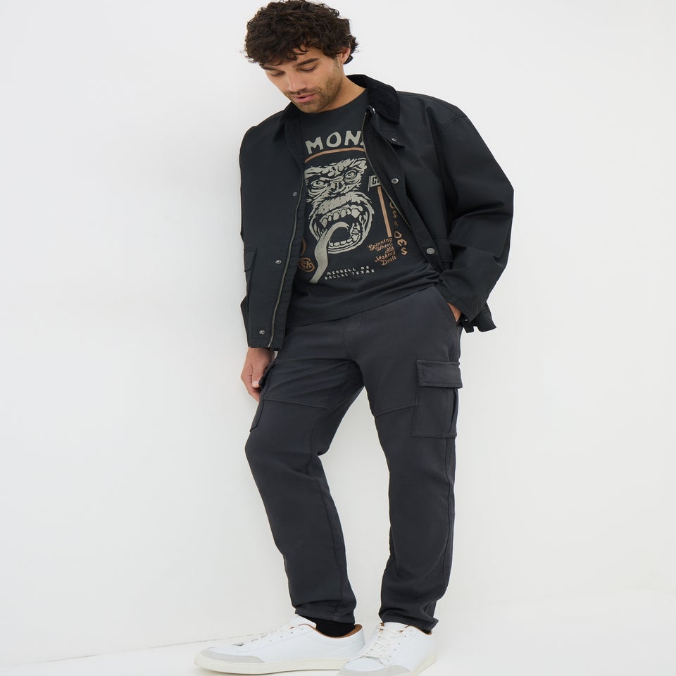 Gas Monkey Charcoal T-Shirt