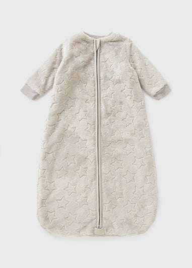 Baby Grey Star Sleeping Bag (Newborn-18mths)