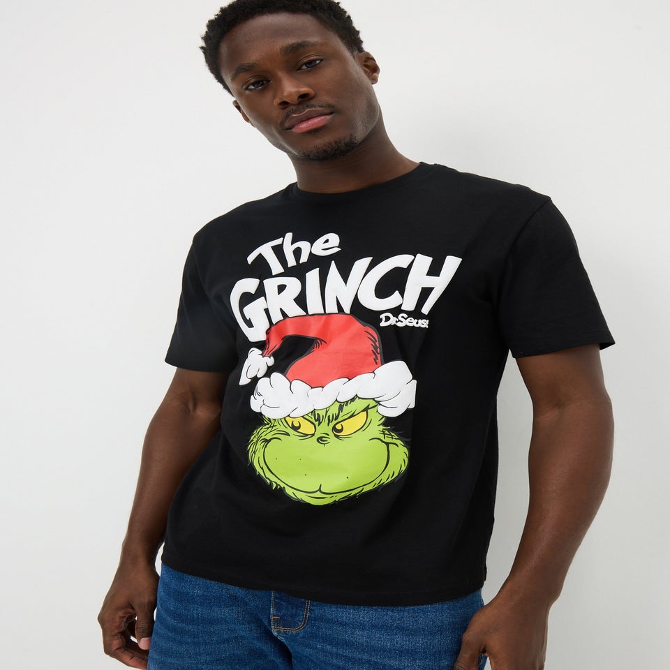 Black Christmas Grinch T-Shirt