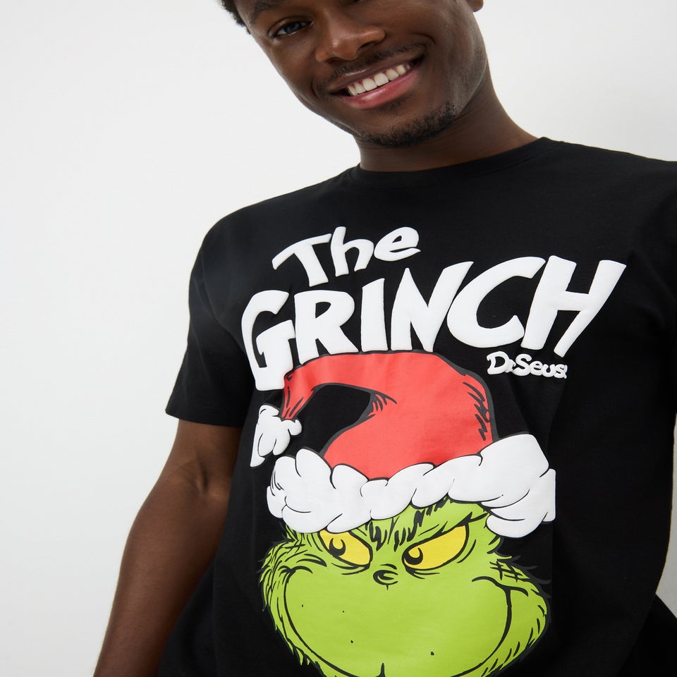 Black Christmas Grinch T-Shirt