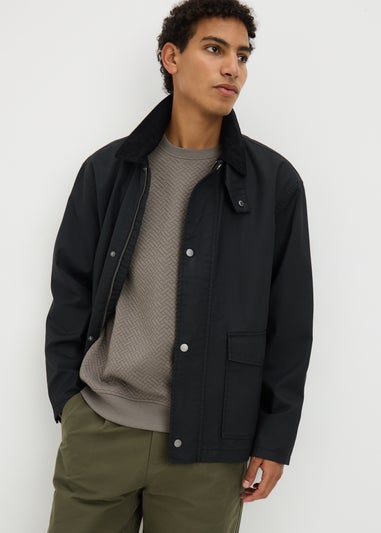 Brown Quilt Textured Jumper