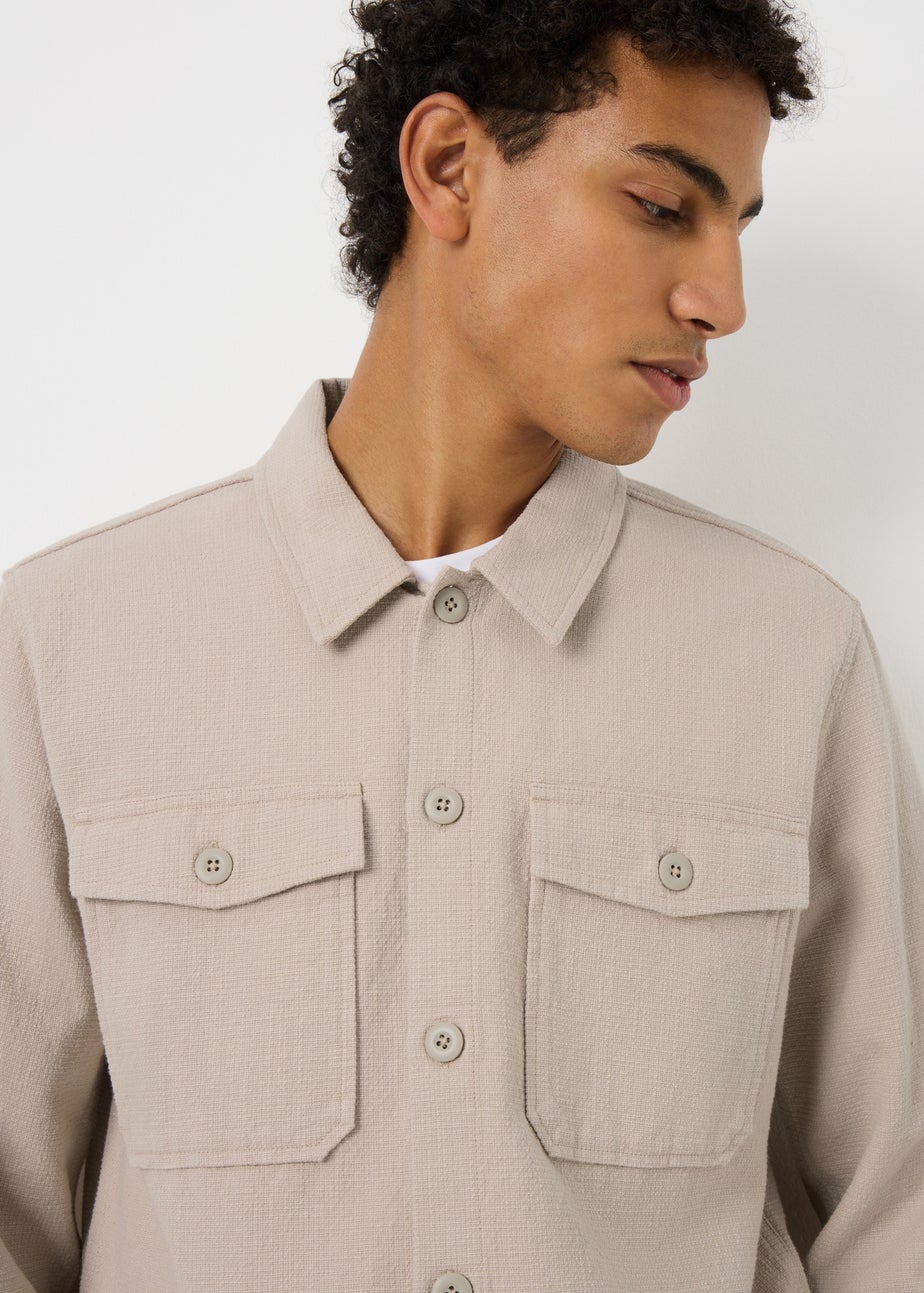 Stone Textured Shacket