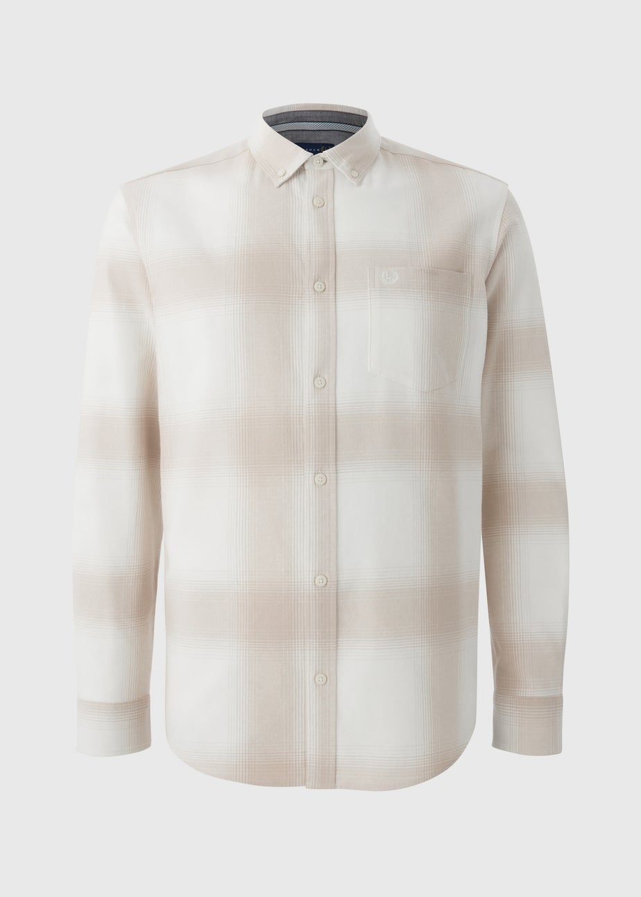 Lincoln Stone Brushed Check Shirt