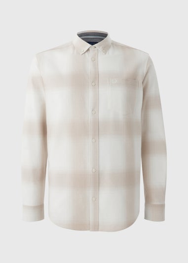 Lincoln Stone Brushed Check Shirt
