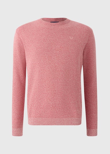 Lincoln Pink Crew Neck Jumper