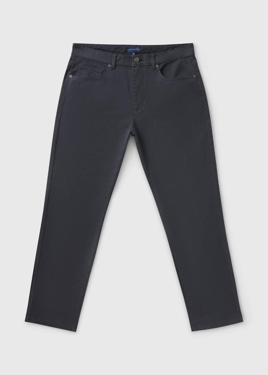 Lincoln Charcoal 5 Pocket Trousers