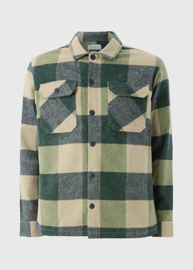 Green Check Overshirt