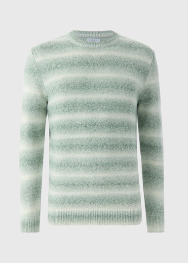 Green Gradient Crew Jumper