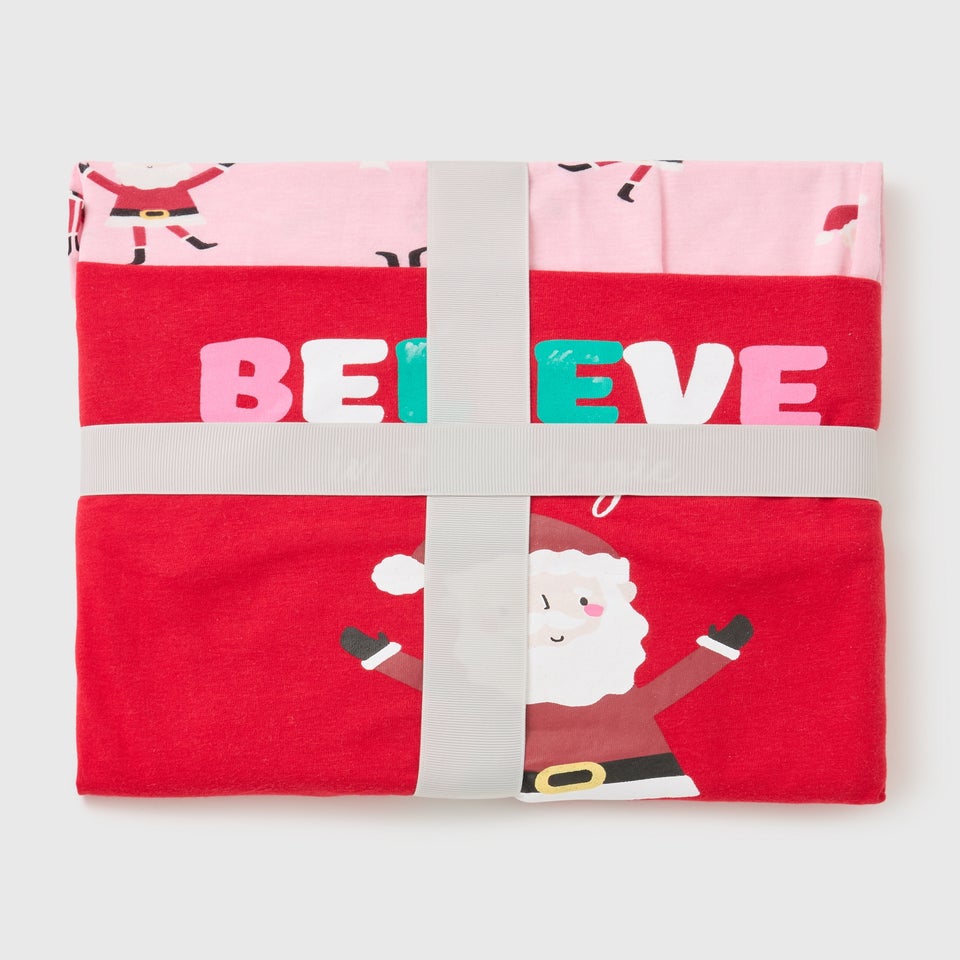 Red Santa Pyjama Set