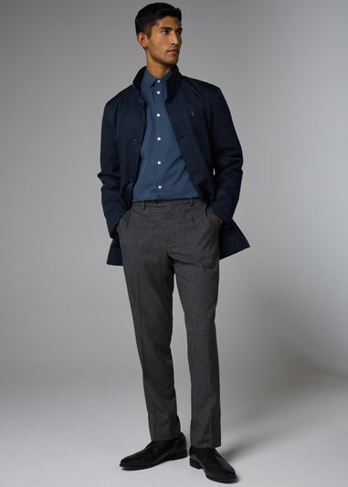 Taylor & Wright Denim Blue Slim Fit Shirt