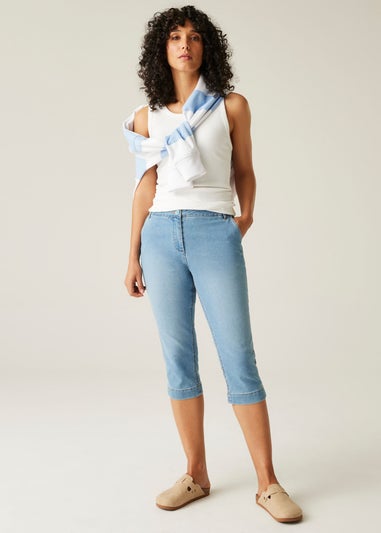 Regatta True Denim Light Blue Bayletta Capri