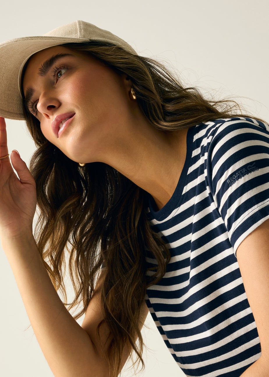 Regatta Navy Stripe Bayletta Tee