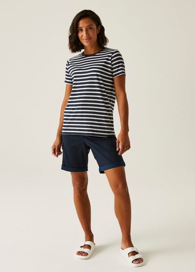 Regatta Navy Stripe Bayletta Tee
