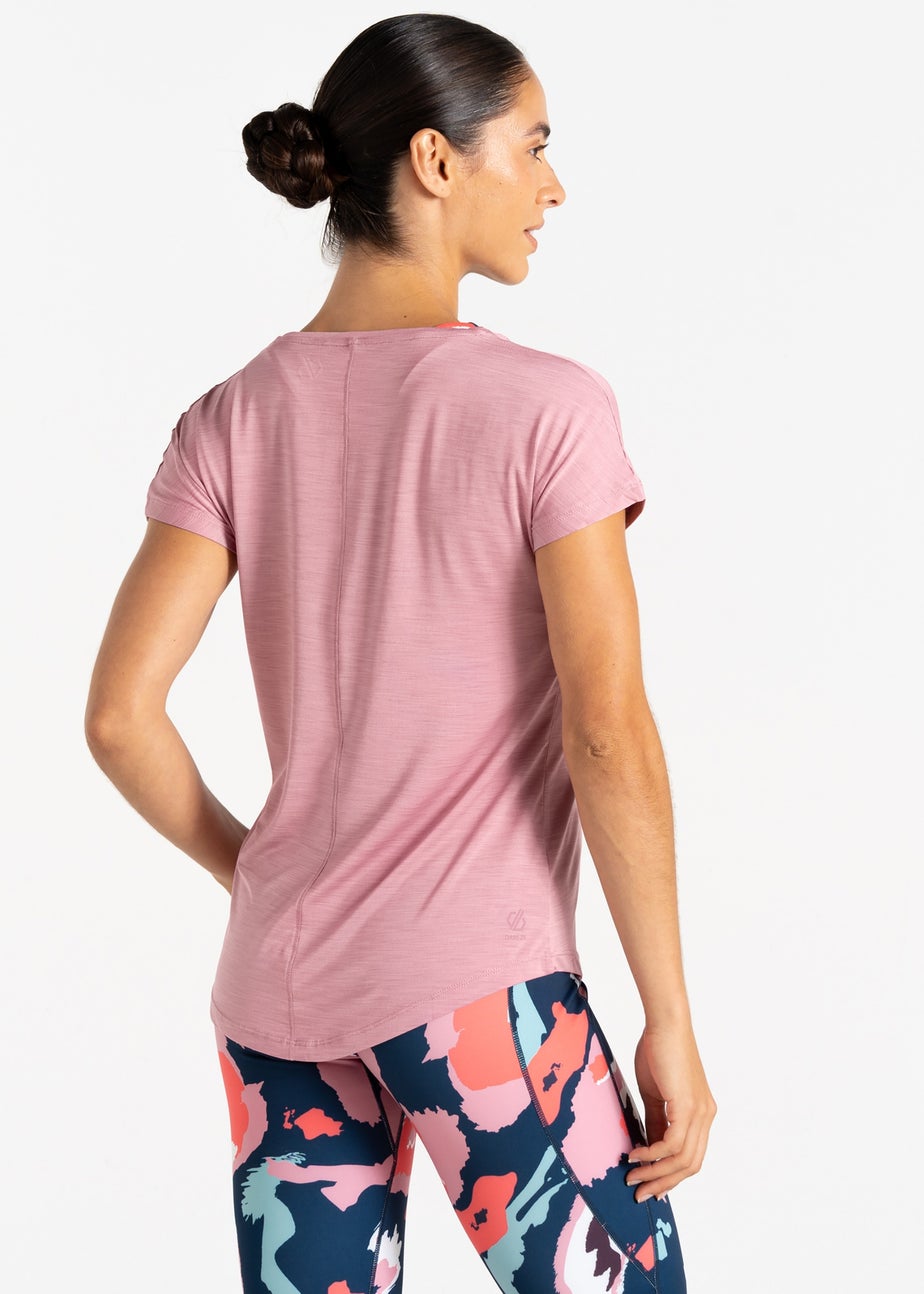 Dare2b Dusty Pink Vigilant Sweat Wicking Tee