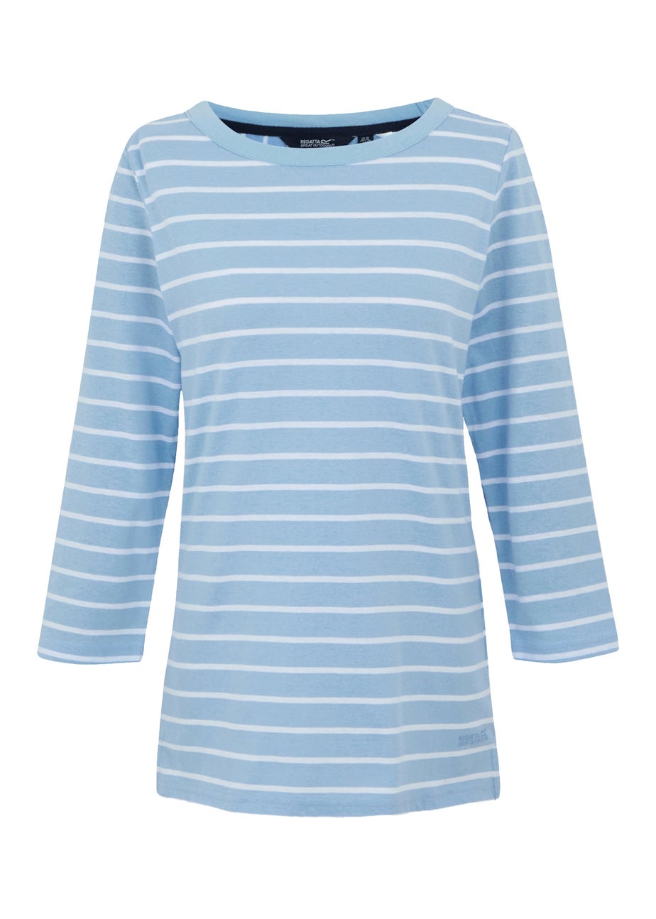 RegattaSky Blue Stripe Bayletta II Tee