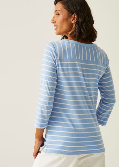 RegattaSky Blue Stripe Bayletta II Tee
