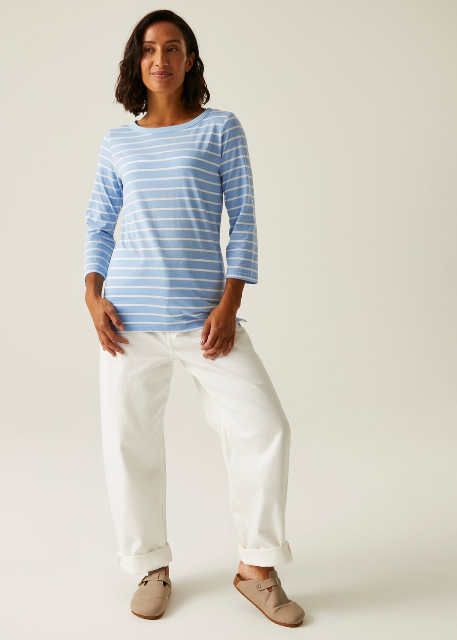 RegattaSky Blue Stripe Bayletta II Tee