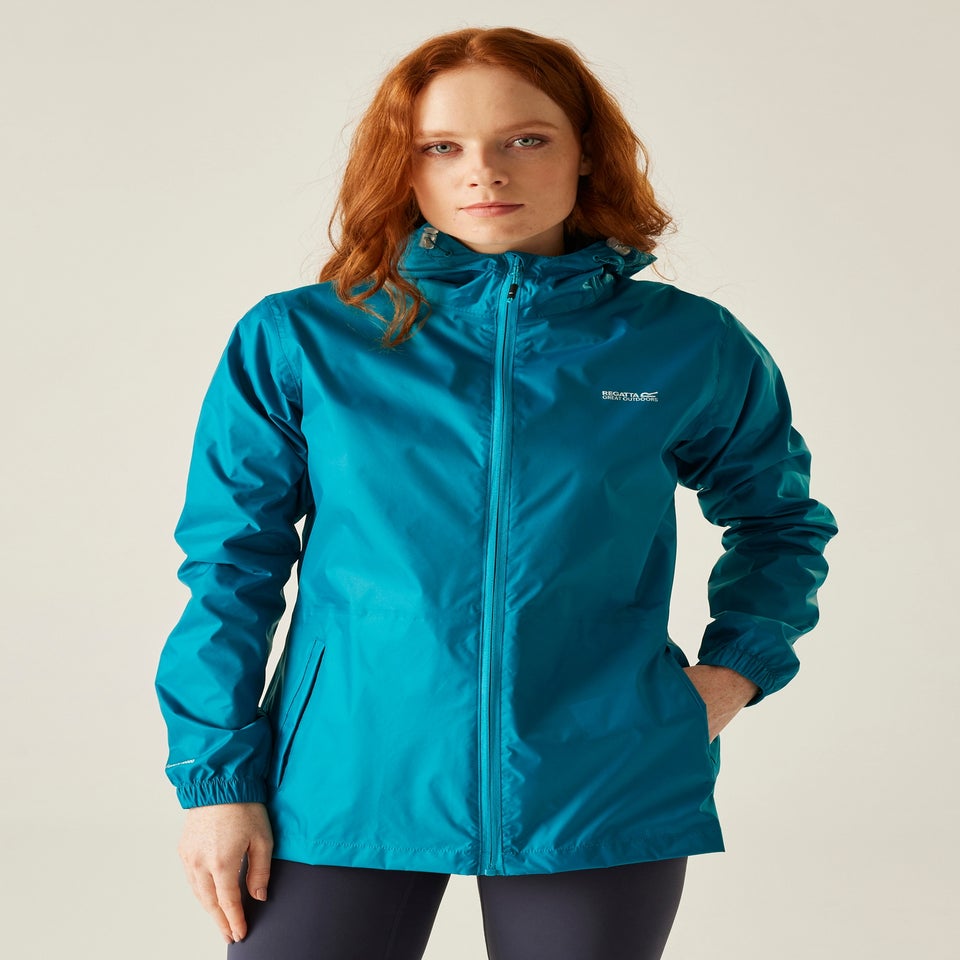 Regatta Turquoise Pack-It III Waterproof Breathable Isolite Jacket
