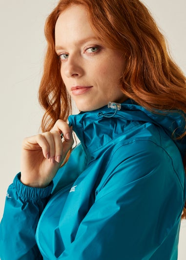 Regatta Turquoise Pack-It III Waterproof Breathable Isolite Jacket
