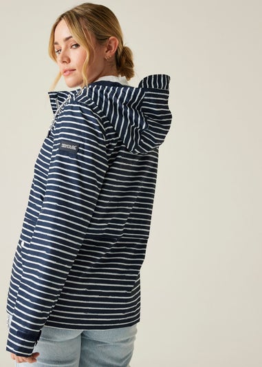 Regatta Navy Stripe Bayletta II Waterproof Breathable Isotex Jacket