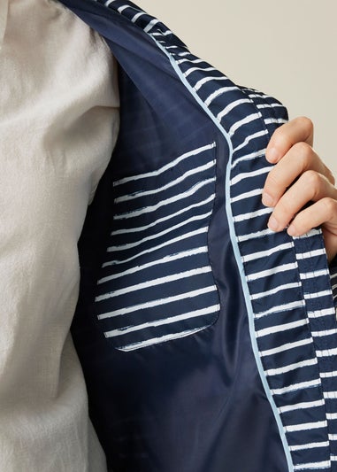 Regatta Navy Stripe Bayletta II Waterproof Breathable Isotex Jacket