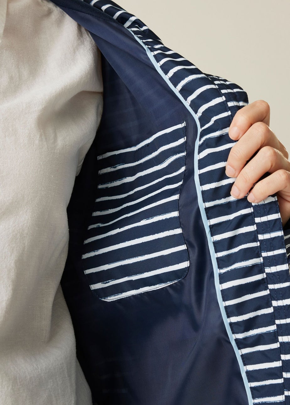 Regatta Navy Stripe Bayletta II Waterproof Breathable Isotex Jacket