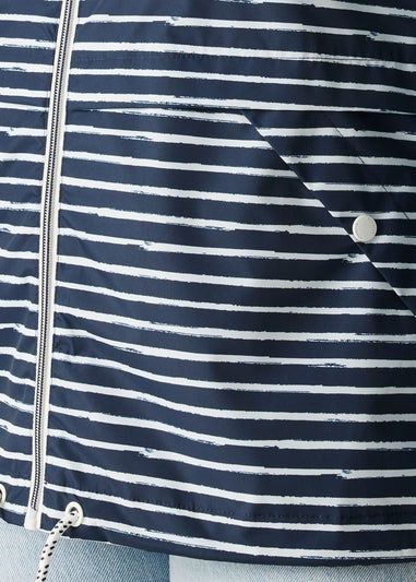 Regatta Navy Stripe Bayletta II Waterproof Breathable Isotex Jacket