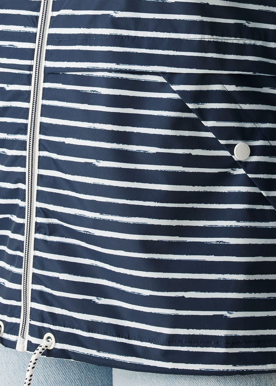 Regatta Navy Stripe Bayletta II Waterproof Breathable Isotex Jacket