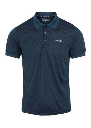 Regatta Moonlight Denim Navy Remex II Quick Dry Polo Shirt