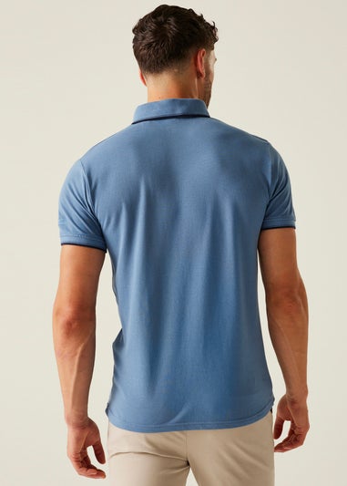 Regatta Pastel Blue Tipping Tadeo II Polo Shirt