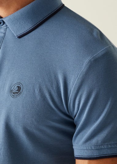 Regatta Pastel Blue Tipping Tadeo II Polo Shirt