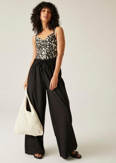 Regatta Leopard Print Sakari Swim Costume