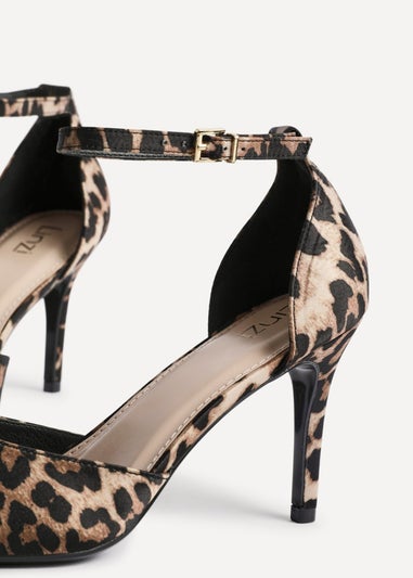 Linzi Thea Leopard Print Classic Stiletto Court Heel