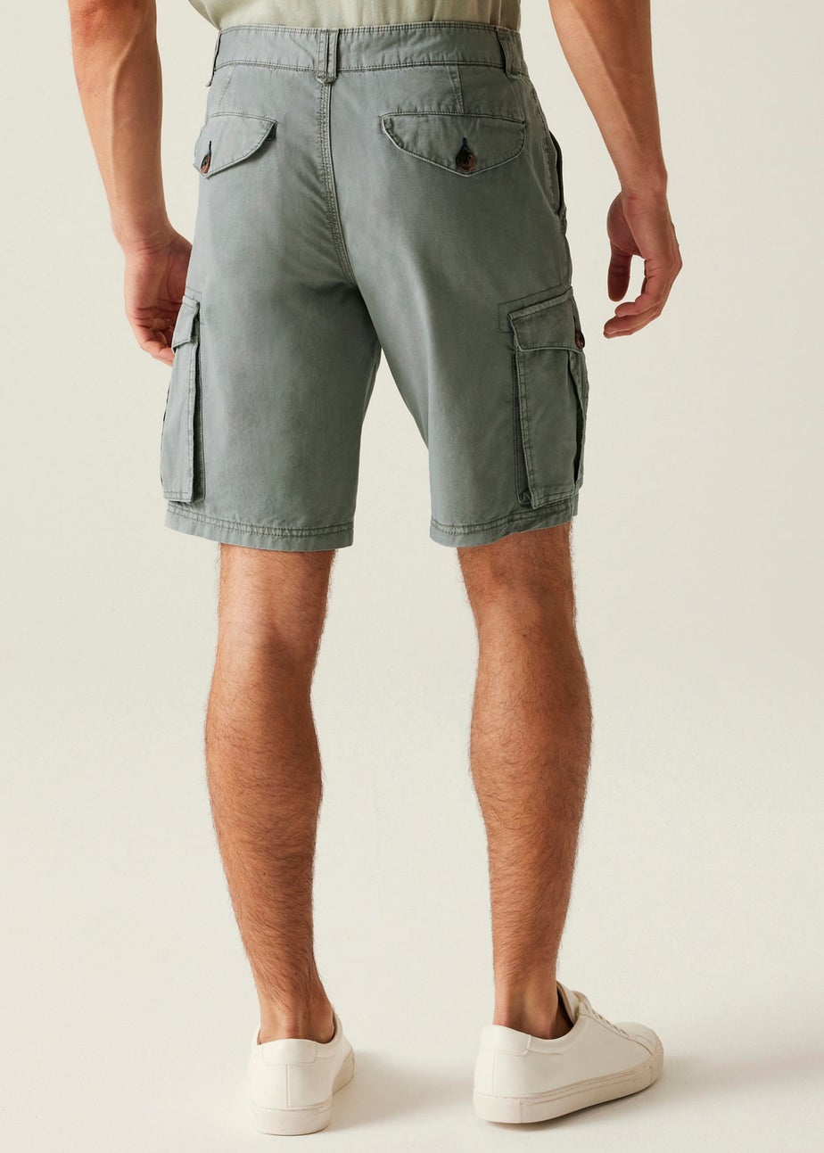 Regatta Storm Grey Shorebay II Multi-Pocket Shorts