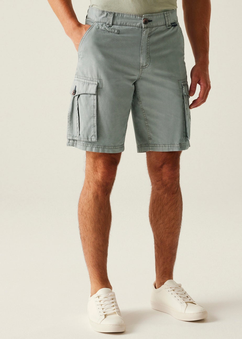 Regatta Storm Grey Shorebay II Multi-Pocket Shorts