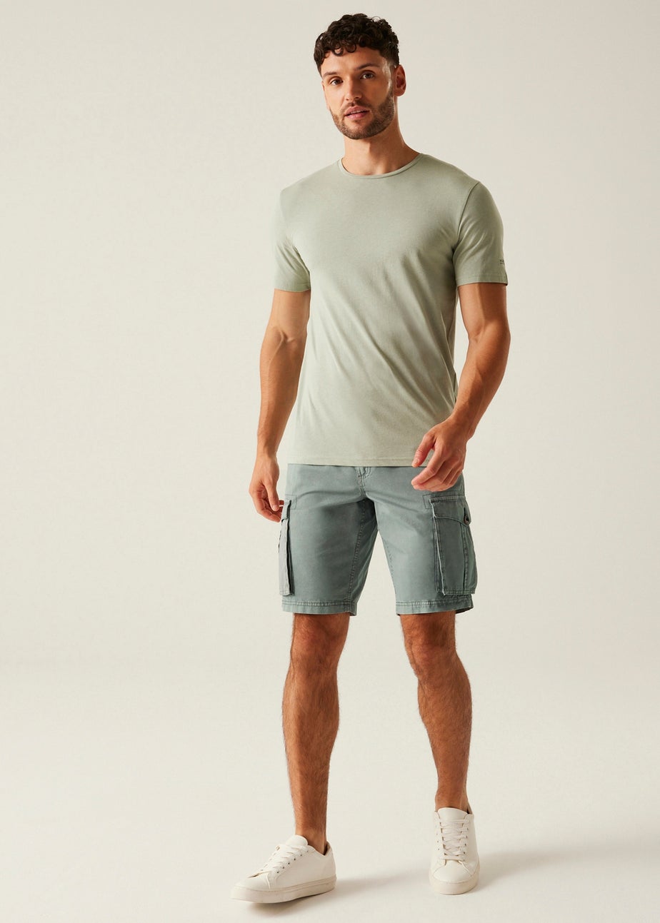 Regatta Storm Grey Shorebay II Multi-Pocket Shorts