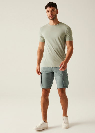 Regatta Storm Grey Shorebay II Multi-Pocket Shorts