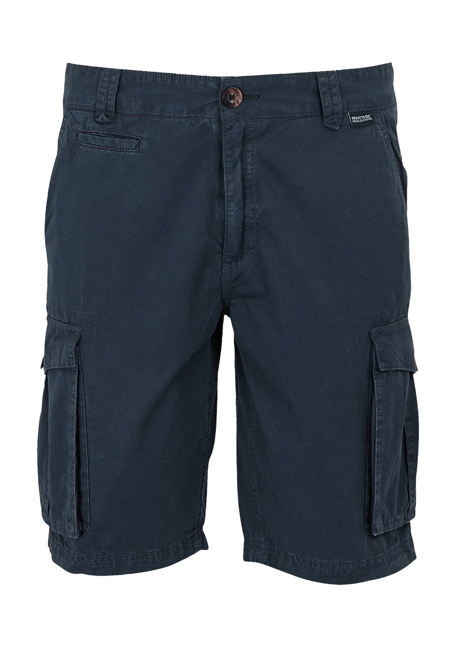 Regatta Navy Shorebay II Multi-Pocket Shorts