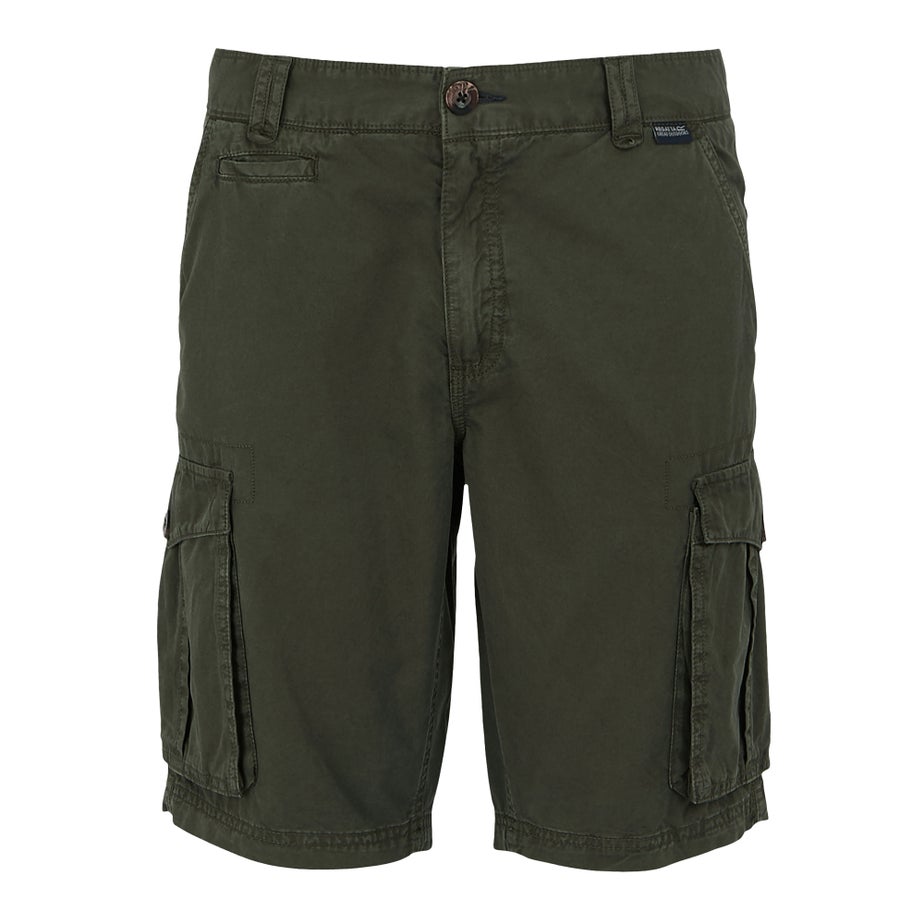 Regatta Dark Khaki Shorebay II Multi-Pocket Shorts