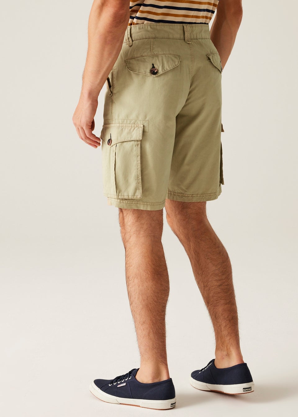 Regatta Ecru Shorebay II Multi-Pocket Shorts