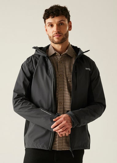 Regatta Ash Black Birchdale II Waterproof Breathable Isotex Stretch Jacket