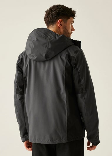 Regatta Ash Black Birchdale II Waterproof Breathable Isotex Stretch Jacket