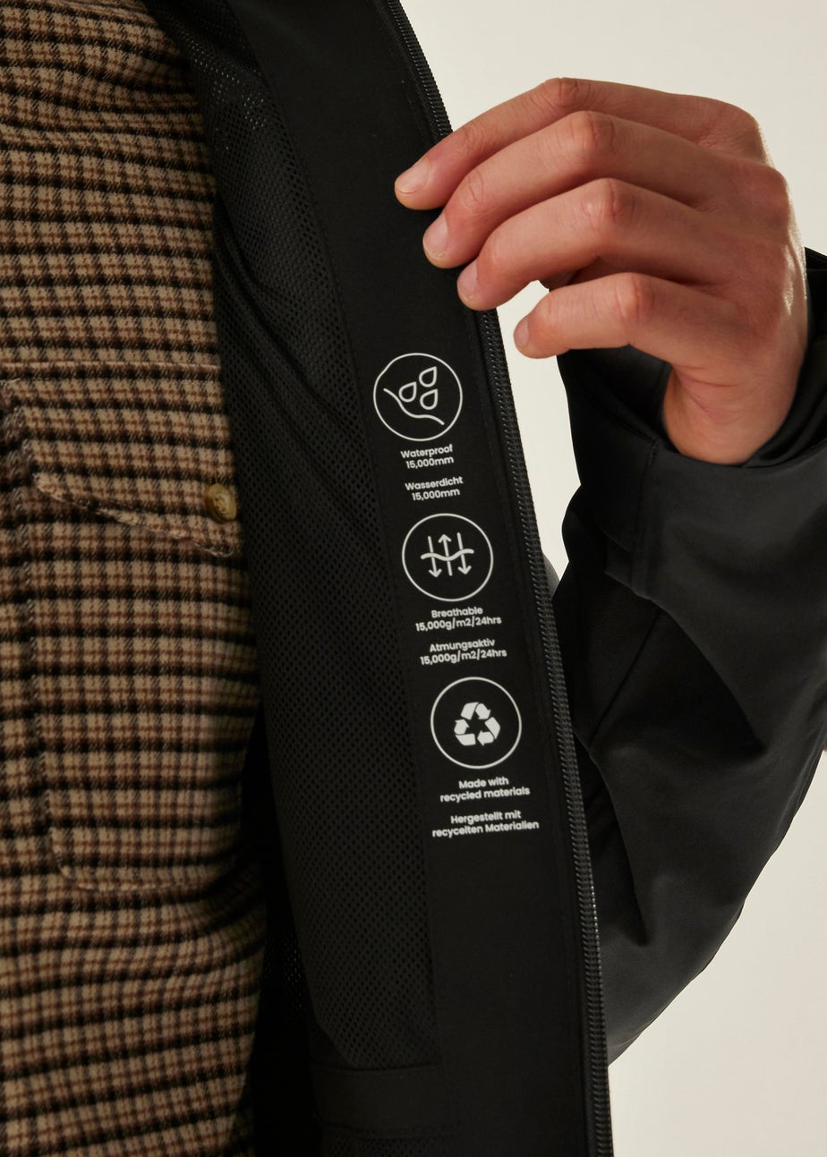 Regatta Ash Black Birchdale II Waterproof Breathable Isotex Stretch Jacket