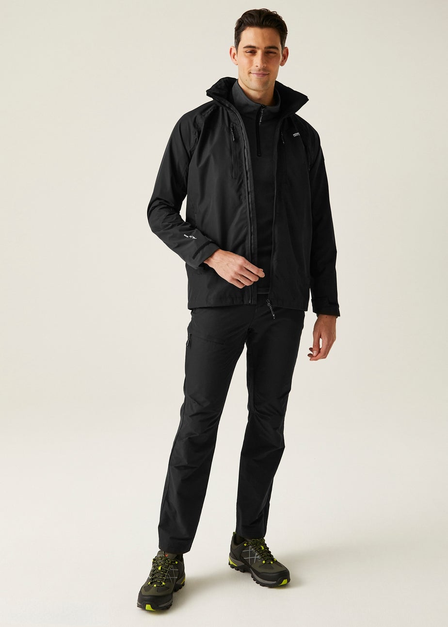 Regatta Black Calderdale VI Waterproof Breathable Isotex Jacket