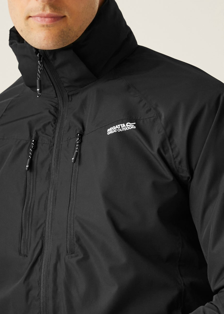 Regatta Black Calderdale VI Waterproof Breathable Isotex Jacket