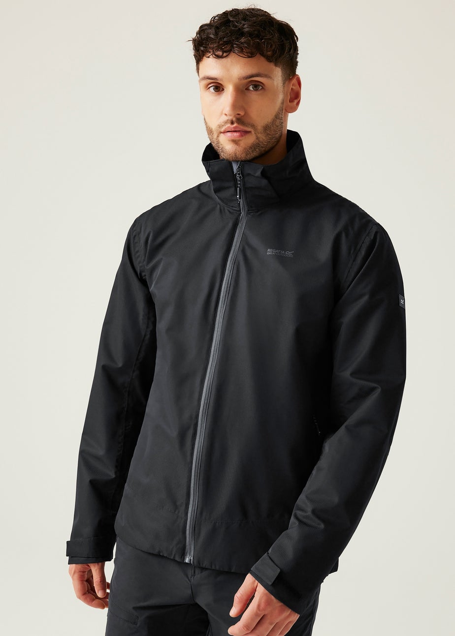Regatta Black Oakhowe Waterproof Breathable Isotex Jacket