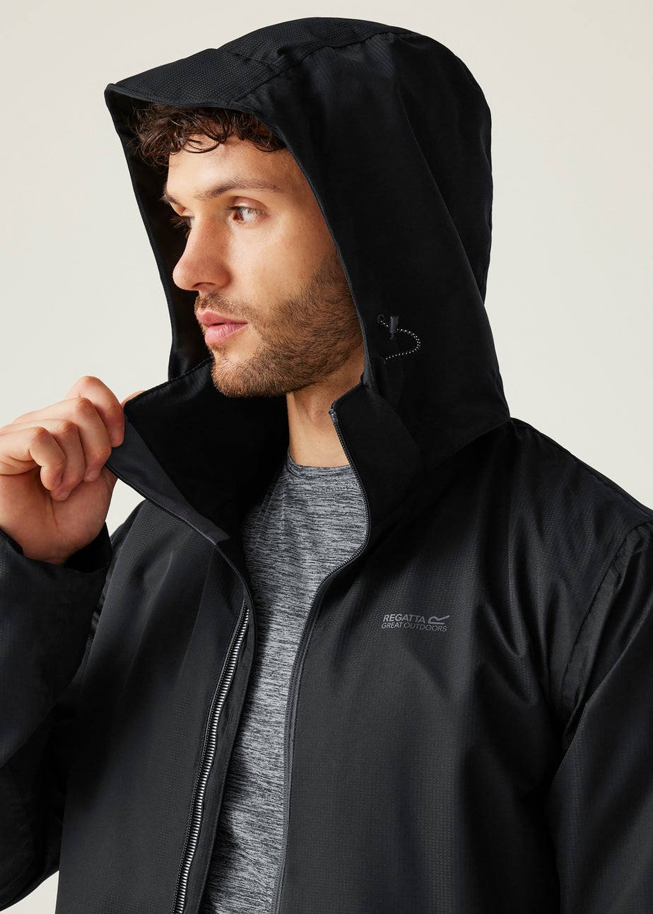 Regatta Black Oakhowe Waterproof Breathable Isotex Jacket
